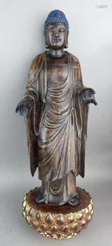 Large Carved Chen Xiang Wood Quan Yin Goddess