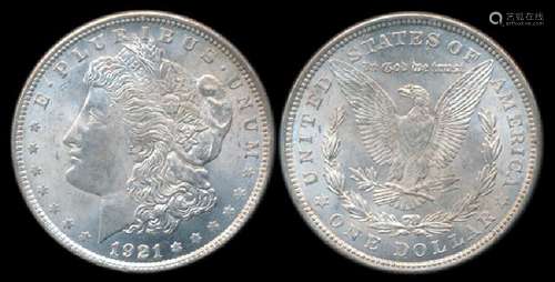 United States Morgan Dollars 1921 GEF-AU