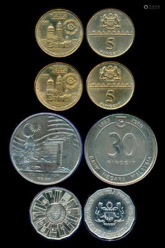 4 Malaysia 5-30 Ringgit 1976-89