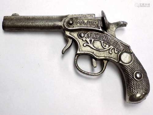 KENTON MAJOR CAST IRON CAP GUN PISTOL Kenton Major Cast