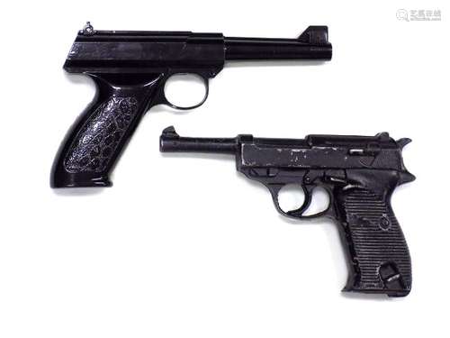 LUGER CAST IRON GUN PISTOL REPLICAS