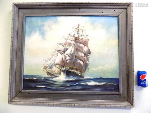 H.G. WESTLUND - SAILBOATS PAINTING H.G. Westlund -