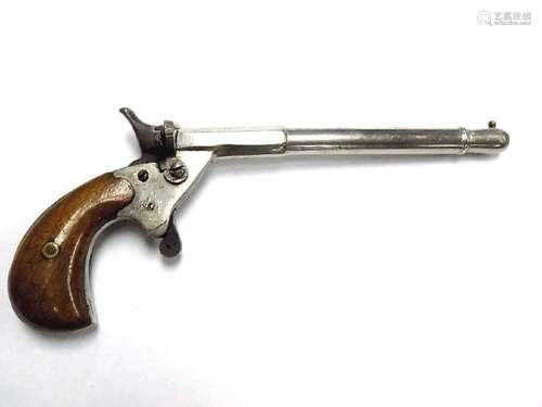 GERMAN PARLOR LONG BARREL STARTER PISTOL German Parlor