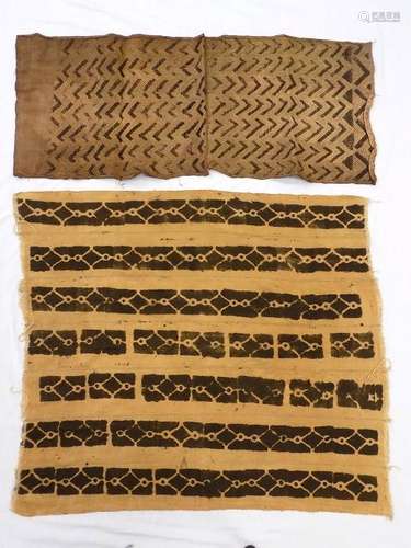 ROYAL BAKUBA & NIGERIA YORUBA TEXTILE WEAVINGS