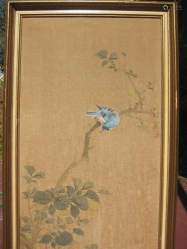 Japanese Silk Painting, Kamijima Sosui, 1900-1940