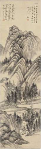 顾 澐（1835～1896） 临王鉴山水