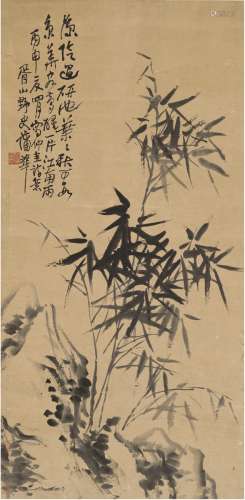 蒲 华（1832～1911） 墨竹图