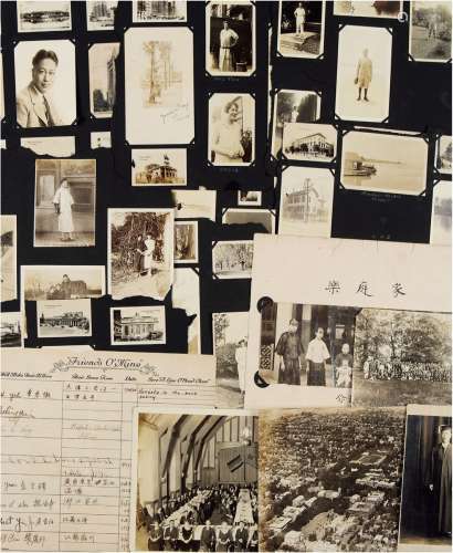 李祖椿（1900～ ？）摄影并自珍 留学及归国照相簿
