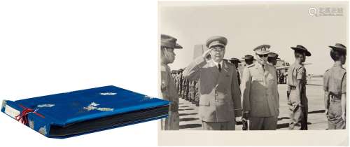 叶剑英（1897～1986） 1956年率军事代表团访问缅甸相册