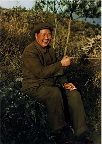 侯 波（1924～ ）摄 毛泽东在杭州