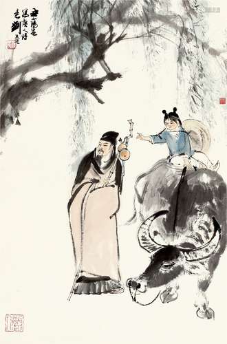 刘旦宅（1931-2011） 唐人诗意