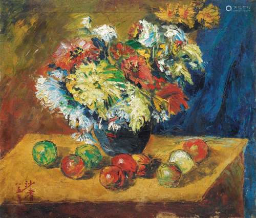 沙 耆（1914-2005）花卉与水果