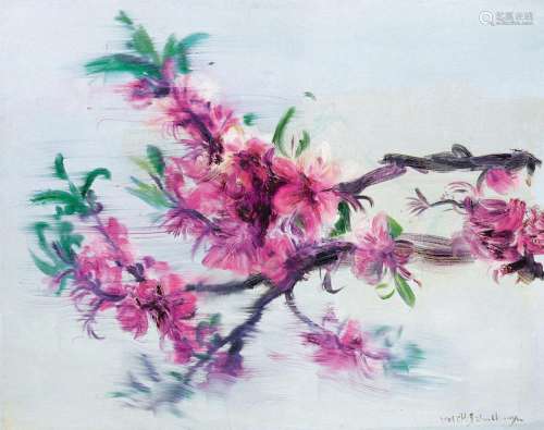 周春芽（b.1955）桃花