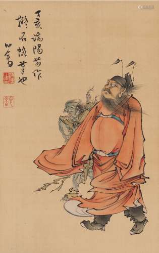 溥 儒（1896～1963） 钟馗图