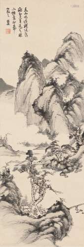 余绍宋（1883～1949）  湖山清居图