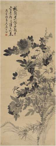 瞿子冶（1778～1849） 花开富贵图
