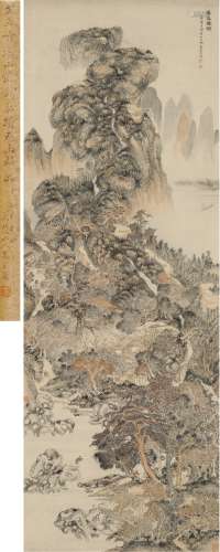 文伯仁（1502～1575） 溪山仙馆图