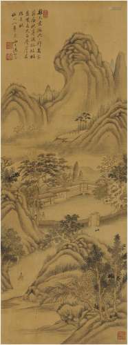 汤贻汾（1778～1853） 云山仙墅图