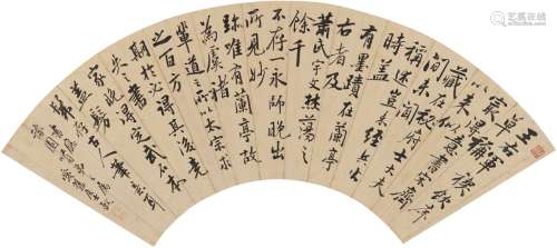 张 敔（1734～1803） 行书 随笔