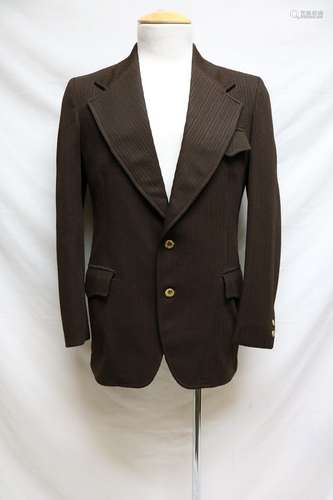 1970s mens brown blazer