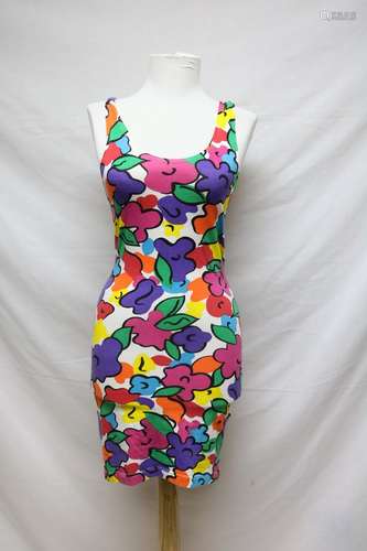 1990s pop art mini dress