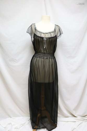 1950s sheer negligee