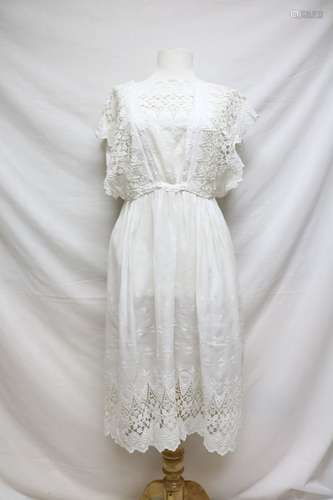 Edwardian Open Lace Dress