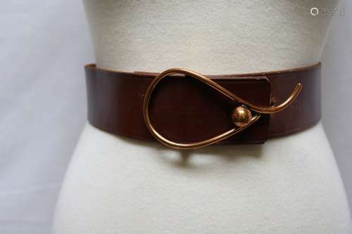 1940s Rebajes Copper Buckle & Belt