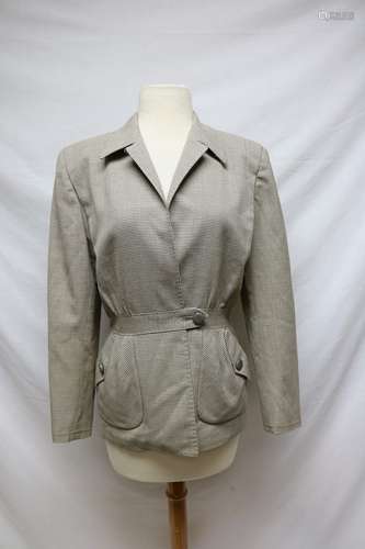 1940s houndstooth womens blazer