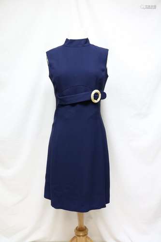 1960s rayon shift dress