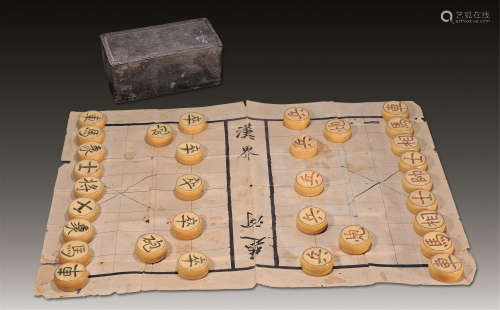 清 象牙中国象棋
