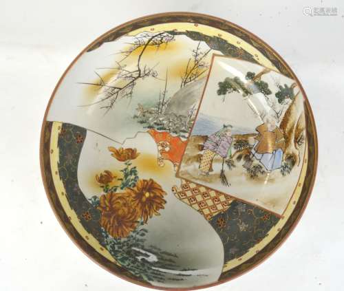 Japanese Satusma Decorative Bowl
