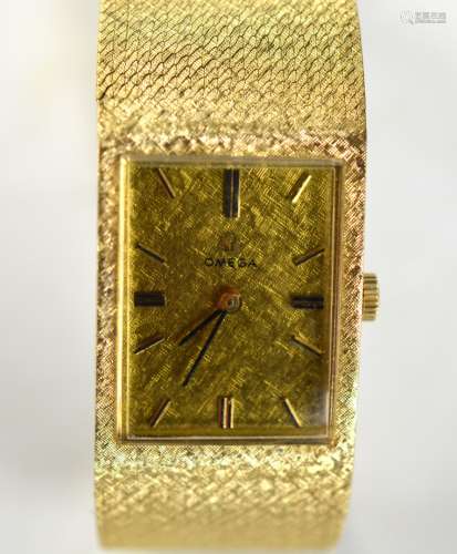 Omega 14K Gold Watch