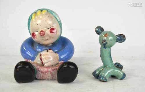 Two Bosse Austrian Porcelain Figurines