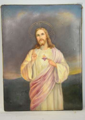 Religion Porcelain Plaque