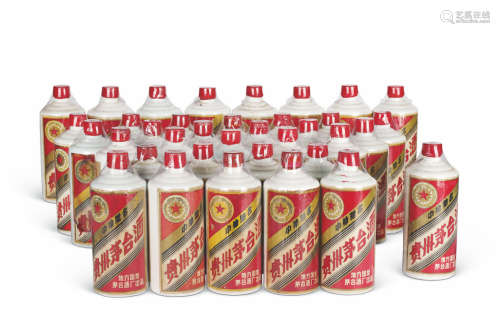 1980年-1986年产五星牌三大革命、地方国营茅台酒