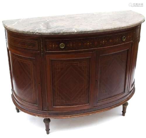 Early 20th Century French Inlaid Commode