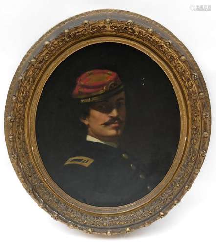 A. Vion, 1864 Portrait of a Union Officer - O/C