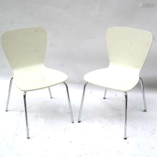 Three Contemporary Molded Chairs