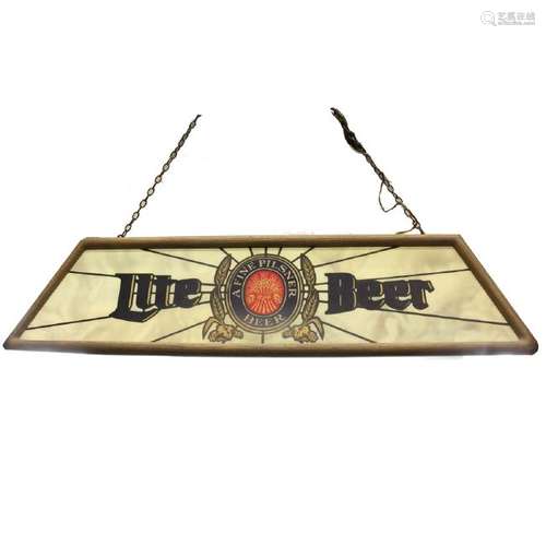 Lite Beer Advertising Billiards Fixture