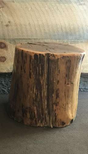 Modern Log Stool (B)