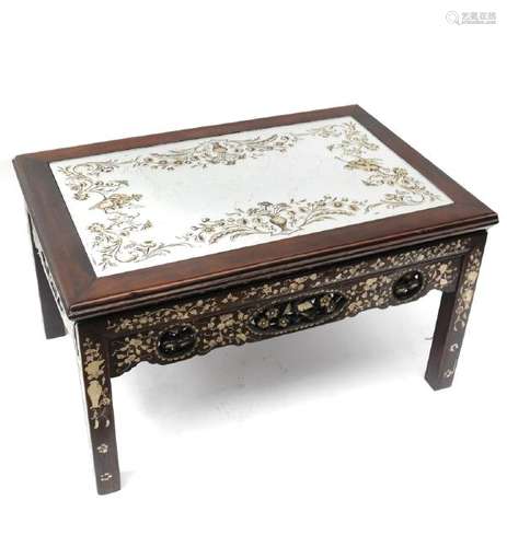 Japanese Mother-of-Pearl Low Table