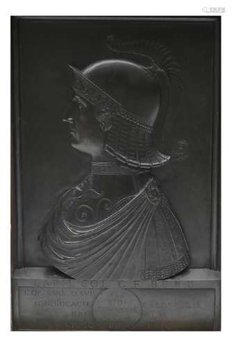 After Tullio Lombardo, Bronze Relief of C. Colleoni