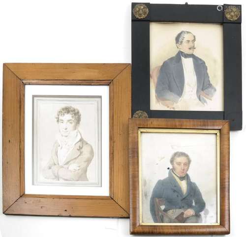 John Turmeau Portrait and Two Others