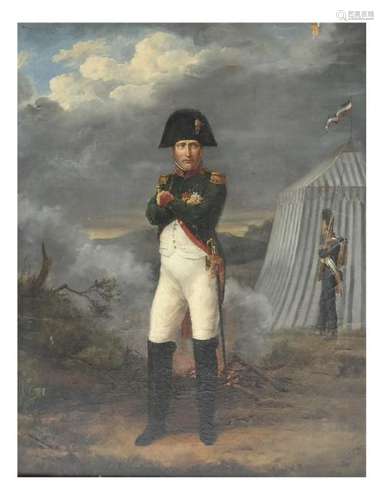 French 19th Century Napoleon Campaign Portrait