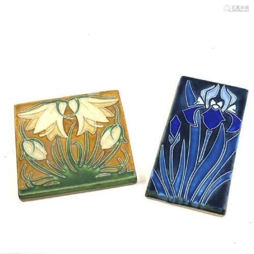 Two Ceramic Tiles by Motawi