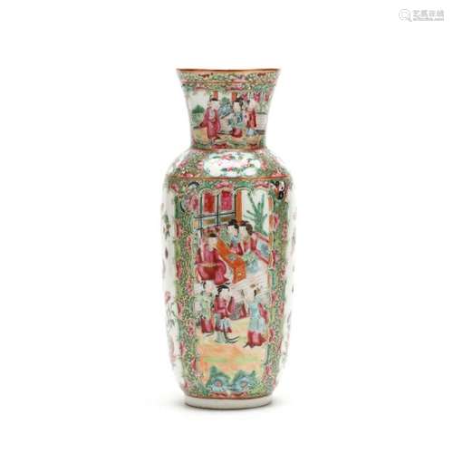 Chinese Famille Rose Porcelain Vase