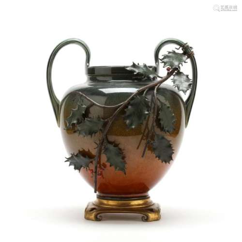 Teplitz Amphora Urn