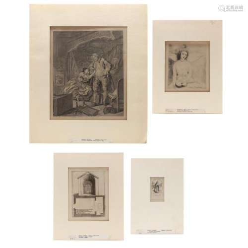 Group of (4) Assorted Prints from Ferdinand Roten
