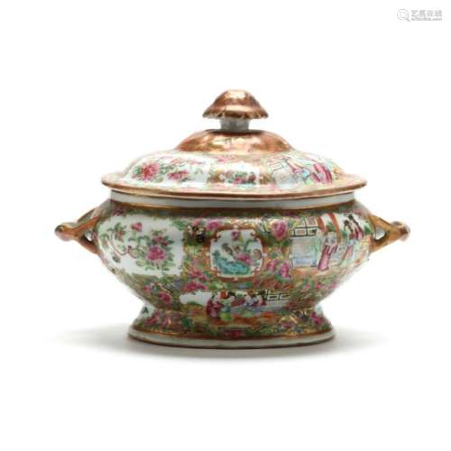 Chinese Famille Rose Lidded Tureen